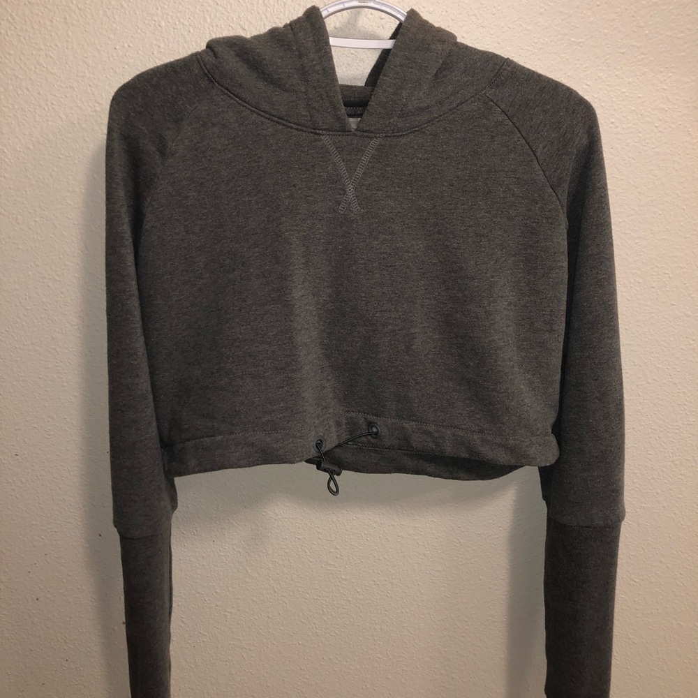 Crop top hoodie